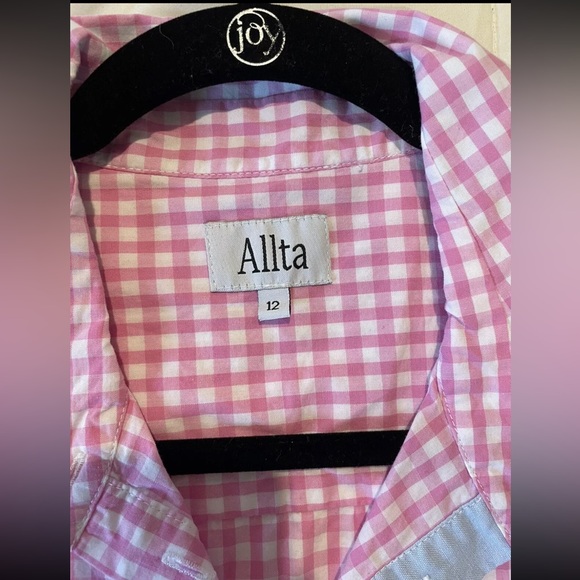 Women’s Alta Contrast Placket Button-up - Size 12 Tall - Picture 2 of 10